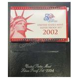 1994 & 2002 US Mint Silver Proof Sets