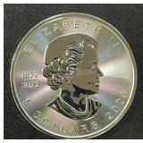 2023 1oz Canadian Silver Maple Leaf