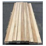 (24) 2"x1-3/4"x97-1/2" Notched Wood Planks