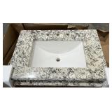 Home Decorations 31" Vanity Sink SE31THR-BA