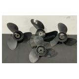 (4) Assorted Boat Propellers
