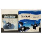 (2) Assorted Boat Propellers