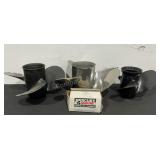 (3) Assorted Boat Propellers