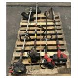 (4) Gas Powered String Trimmers