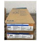 (2) Eaton 200 Amp Load Centers