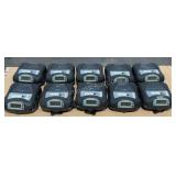 (10) Zebra RW420 Mobile Printers