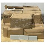 (14) Metro 3"x6" Glass Subway Tile Smoky Grey