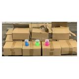 (Approx 288) Shot Glasses With Lids And Straws