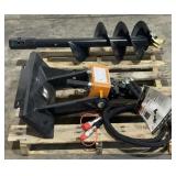 2025 Wolverine Auger Mini Skid Steer Attachment MA
