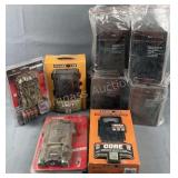(4) Assorted Trail Cams and (4) Packs FogKlear Ant