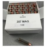 (100 Rnds) Reloaded .357 Mag 158g FMJ FP