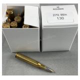 (40 Rnds) Reloaded .270 Win 130g Ballistic Tip