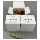 (60 Rnds) Reloaded .308 Win 145g FMJ
