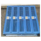 5 Door Metal Locker Unit