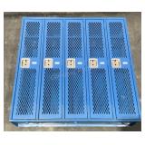 5 Door Metal Locker Unit