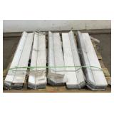 (Approx 60) 54"x6-3/4"x1/8" Plastic Rain Guards