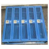 5 Door Metal Locker Unit