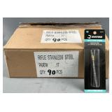 (Approx 90) .17 Rifle Stainless Steel Brush