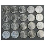 (20) 1921 1 oz *Uncirculated* Morgan Silver Dollar
