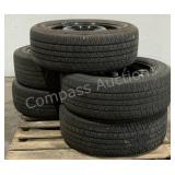 (5) Goodyear 5 Lug Wheels