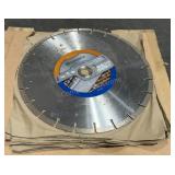 (10) Husqvarna 14" Concrete Saw Blades S50