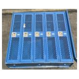 5 Door Metal Locker Unit