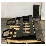 2026 Agrotk 4' Fork Skid Steer Attachment SSCPF48-