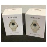 (2) Withings BPM Scanwatchs HWA11-MODEL-1-ALL-INT