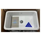 Shaws 30" Farmhouse Apron Fireclay Sink RC3018WH-C