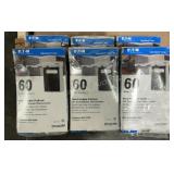 (6) Eaton 60 Amp Non-Fusible Pullouts