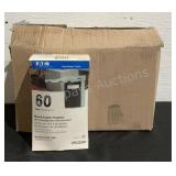 (5) Eaton 60 Amp Non-Fusible Pullouts DPU222RP