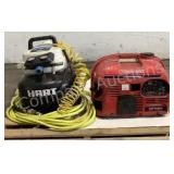Gas Generator & 6 Gallon Air Compressor
