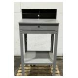 ULINE Metal Receiving Desk