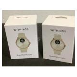 (2) Withings BPM Scanwatches HWA11-MODEL1-ALL-INT