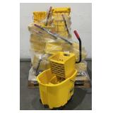 (14) Rubbermaid Mop Buckets