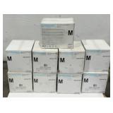(9) Gloveworks 1000ct Medium Exam Gloves QIV44100