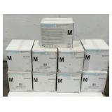 (9) Gloveworks 1000ct Medium Exam Gloves QIV44100