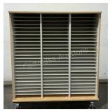 Rolling Open Folio Cabinet