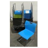 (45) SitOnIt Seating Assorted Stackable Chairs