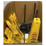 Wet Floor Signs & Dust Pans