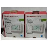 (4) Honeywell Home Smart Thermostats X2S