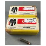 (100 Rnds) Reloaded .357 Mag 158g HP