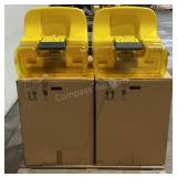 (2) Bradley Mobile Eye Wash Stations S19-921