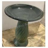 23" x 20" Ceramic Bird Bath