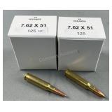 (40 Rnds) Reloaded 7.62x51 125g