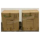 (2) Yita Home Filing Cabinet With Combination Lock