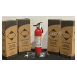 (4) Kidde 2 1/2LB Fire Exteinguishers 21010207MTL