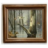 Duck F. John Painting