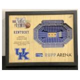 Rupp Arena 3D Stadium Wall Art
