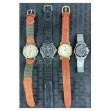 (4) Assorted Swiss Army Brand Watches Swiss